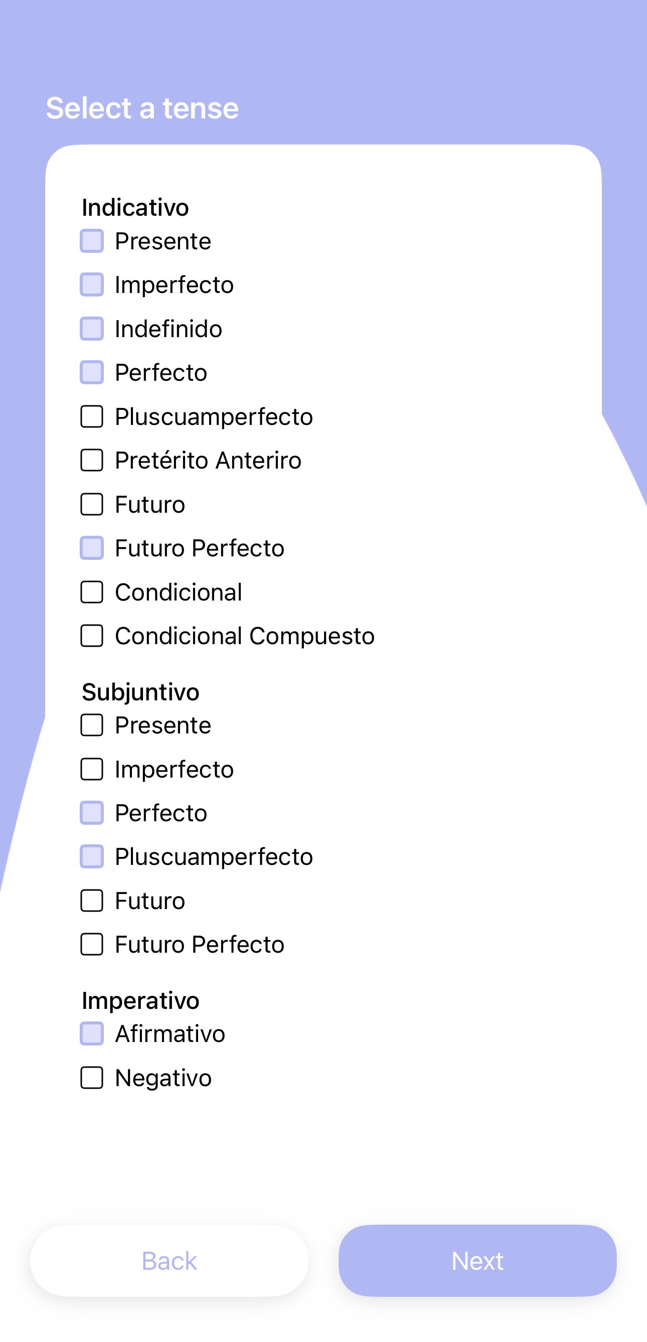 Verbb app screen 2